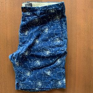 J.crew leaf print short